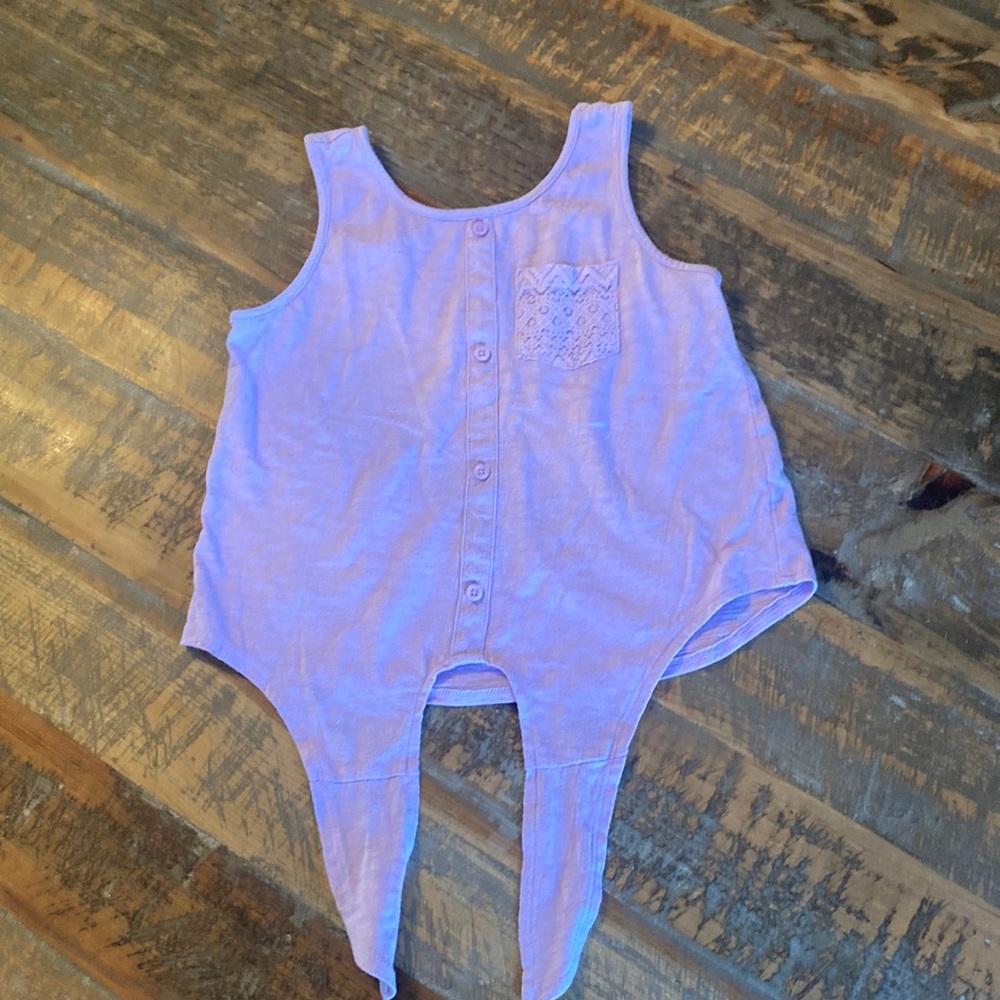 Wonder Nation purple girls tank in size M (7-8)